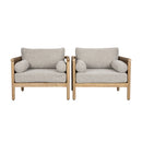 Contract furniture - Acacia Outdoor Lounge Chairs (2) - www.oroatrade.com