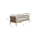 Hospitality furniture - Acacia Wood Outdoor Set - www.oroatrade.com