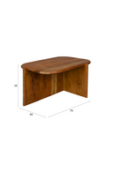 Angled Base Coffee Table | Dutchbone Feller | Oroatrade.com