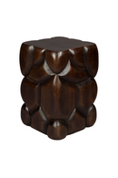 Carved Mango Wood Stool | Dutchbone Brooklyn | Oroatrade.com