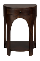 Semi-Circle 1-Drawer Side Table | Dutchbone Belvedere | Oroatrade.com