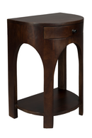 Semi-Circle 1-Drawer Side Table | Dutchbone Belvedere | Oroatrade.com