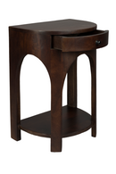 Semi-Circle 1-Drawer Side Table | Dutchbone Belvedere | Oroatrade.com