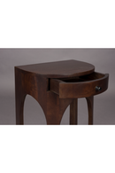 Semi-Circle 1-Drawer Side Table | Dutchbone Belvedere | Oroatrade.com