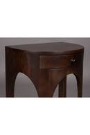 Semi-Circle 1-Drawer Side Table | Dutchbone Belvedere | Oroatrade.com