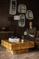 Glossy Square Coffee Table | Dutchbone Quin | Oroatrade.com