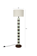 Cotton Shade Floor Lamp | Dutchbone Vertigo | Oroatrade.com