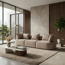 Woven Fabric 3-Seater Sofa | Dutchbone Rocca