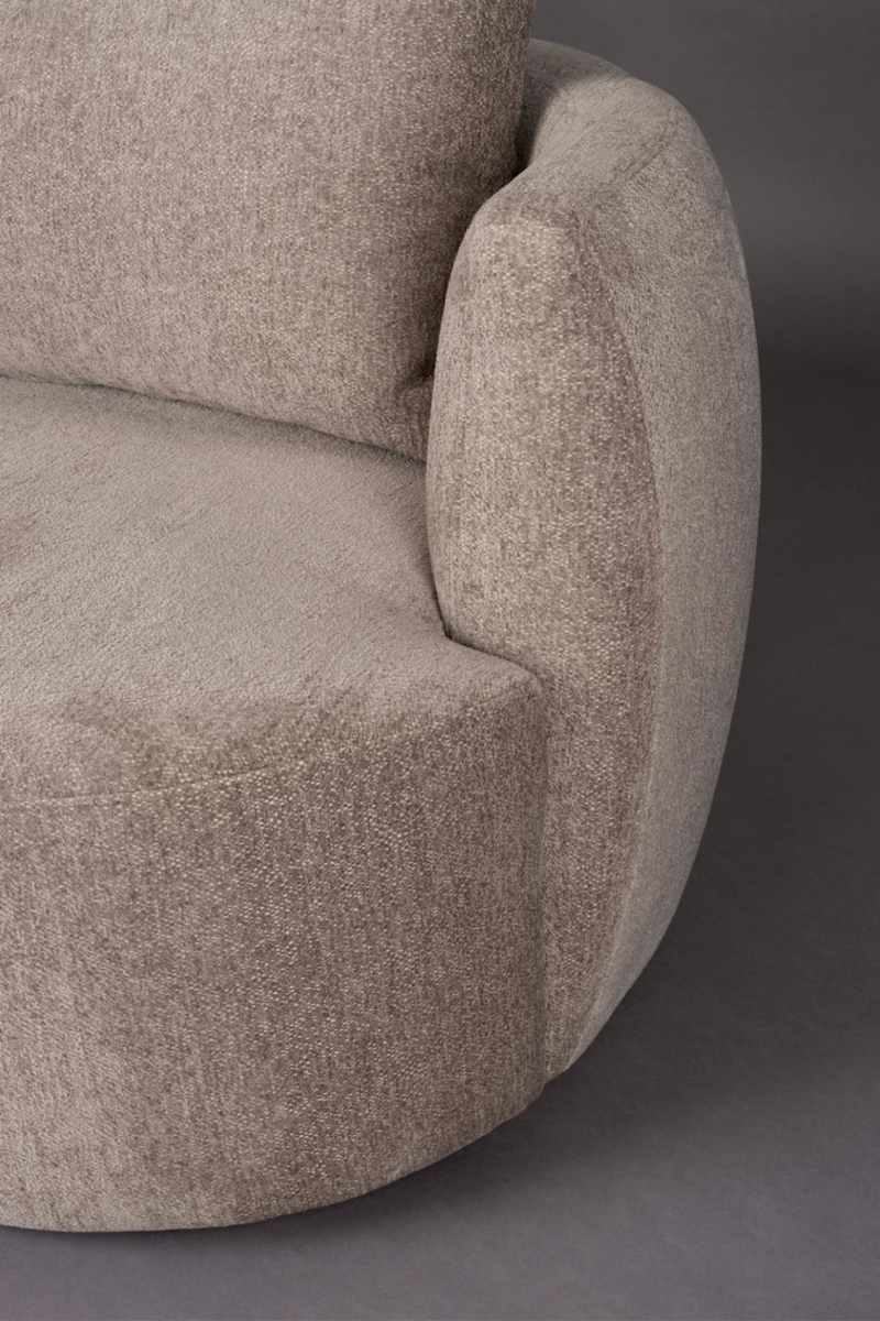 Woven Lounge Barrel Chair | Dutchbone Rocca | Oroatrade.com