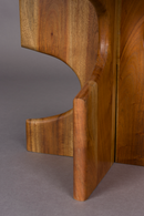 Notched Base Wooden Side Table | Dutchbone Morgan | Oroatrade.com