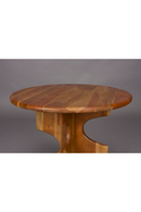 Notched Base Wooden Side Table | Dutchbone Morgan | Oroatrade.com