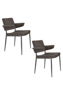 Curved Arm Dining Chair (2) | Dutchbone Portland | Oroatrade.com