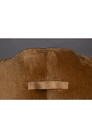 Brown Velvet Lounge Bean Bag | Dutchbone Tombag | Oroatrade.com