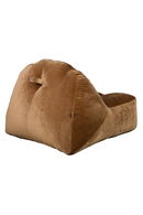 Brown Velvet Lounge Bean Bag | Dutchbone Tombag | Oroatrade.com
