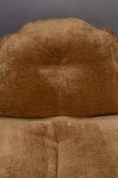 Brown Velvet Lounge Bean Bag | Dutchbone Tombag | Oroatrade.com