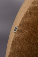 Brown Velvet Lounge Bean Bag | Dutchbone Tombag | Oroatrade.com