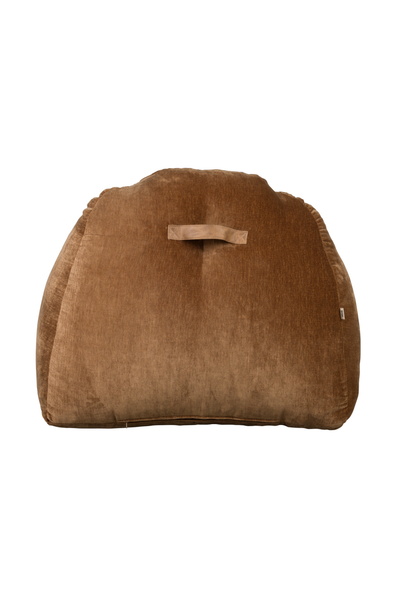 Brown Velvet Lounge Bean Bag | Dutchbone Tombag | Oroatrade.com