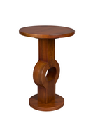 Solid Mango Wood Side Table | Dutchbone Tondo | Oroatrade.com