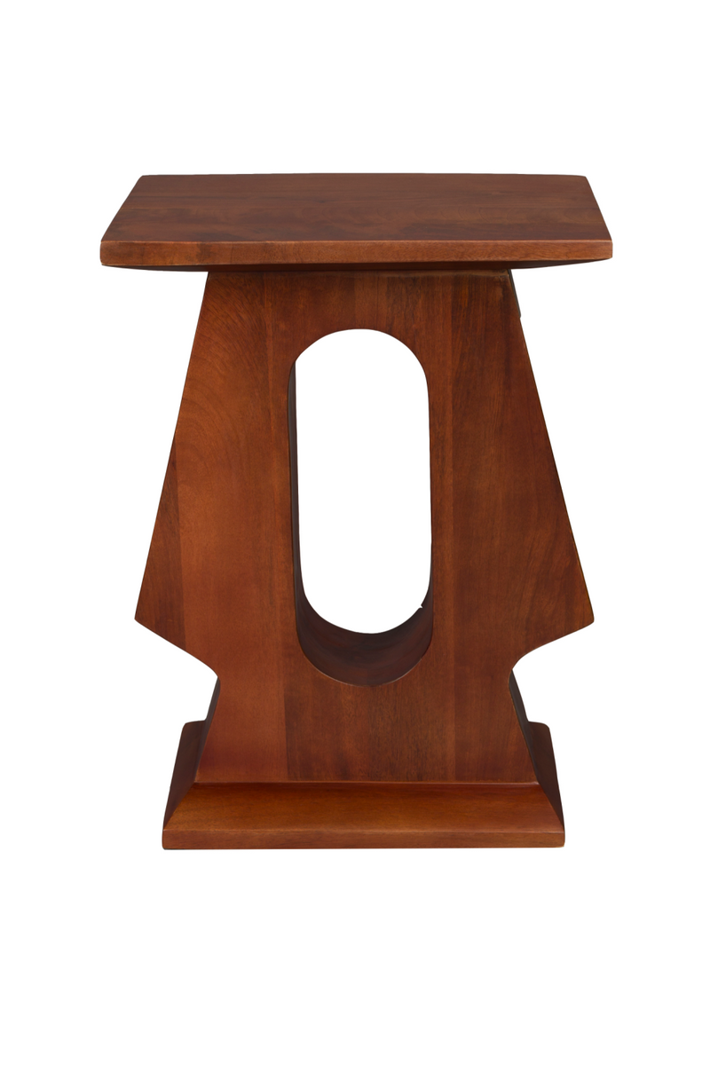 Vintage Style Wooden Side Table | Dutchbone Pilaster | Oroatrade.com