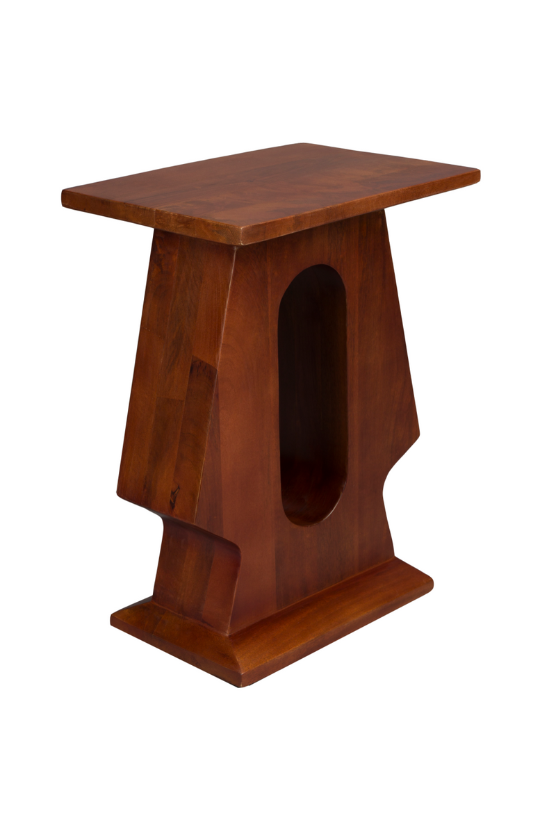 Vintage Style Wooden Side Table | Dutchbone Pilaster | Oroatrade.com