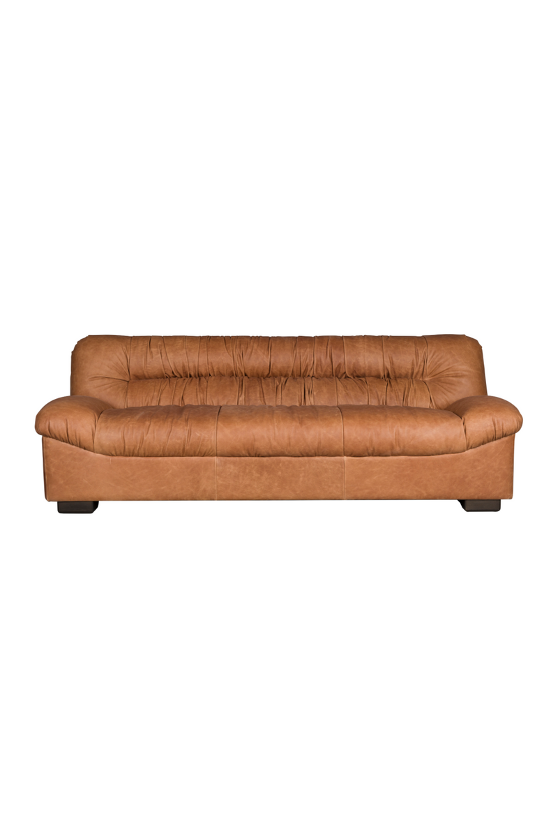 Leather Pleated Sofa | Dutchbone Douglas | Oroatrade.com