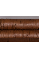 Leather Pleated Sofa | Dutchbone Douglas | Oroatrade.com