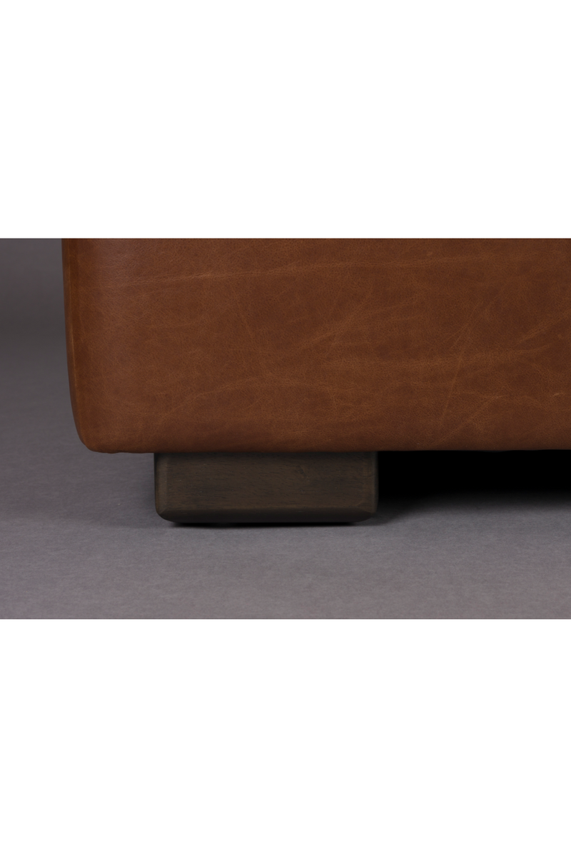 Leather Pleated Sofa | Dutchbone Douglas | Oroatrade.com