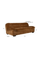 Velvet Pleated Sofa | Dutchbone Douglas | Oroatrade.com