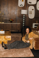 Velvet Pleated Sofa | Dutchbone Douglas | Oroatrade.com