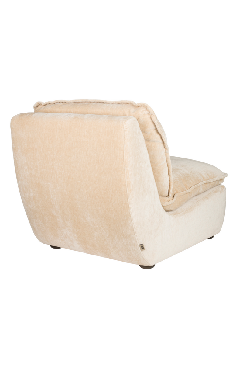 Velvet Upholstered Lounge Chair | Dutchbone Radley | Oroatrade.com