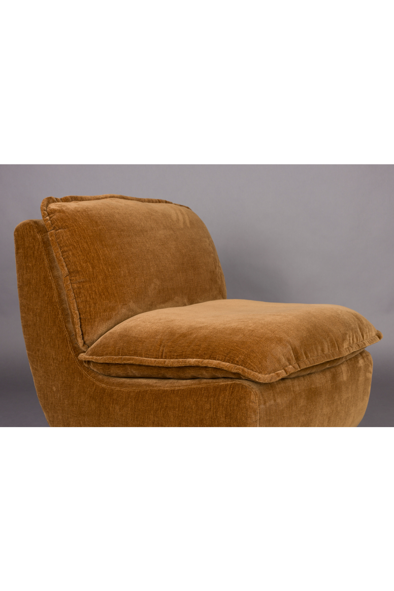 Velvet Upholstered Lounge Chair | Dutchbone Radley | Oroatrade.com