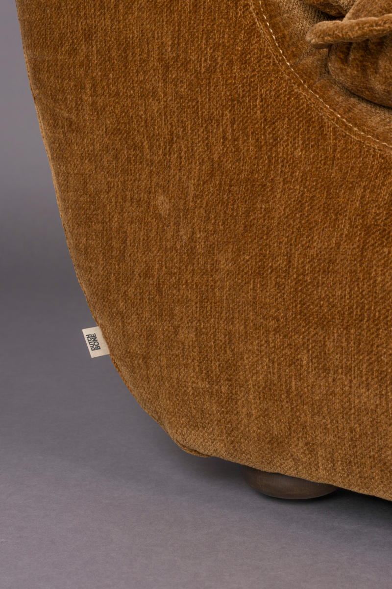 Velvet Upholstered Lounge Chair | Dutchbone Radley | Oroatrade.com