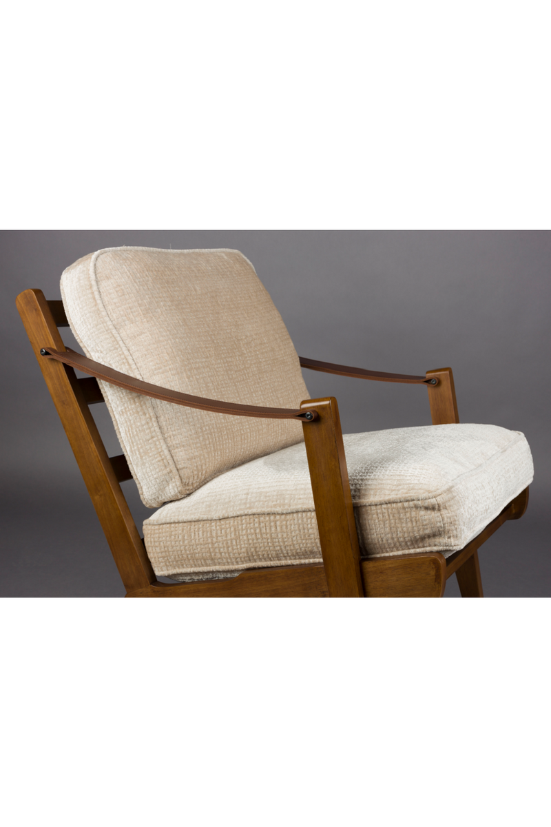 Leather Armed Lounge Chair | Dutchbone Washington | Oroatrade.com