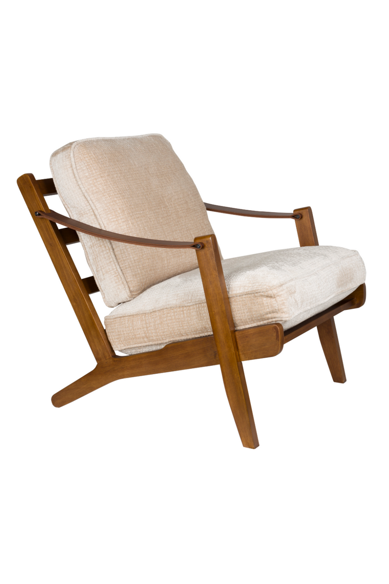 Leather Armed Lounge Chair | Dutchbone Washington | Oroatrade.com