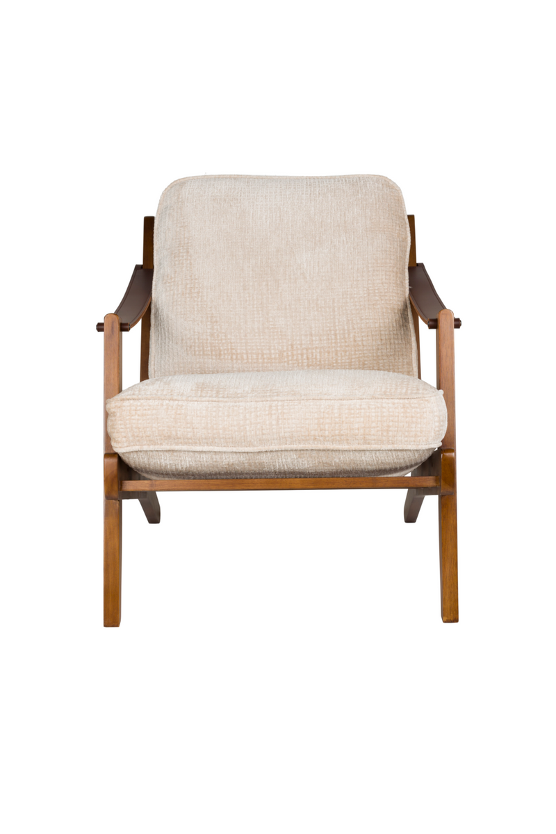 Leather Armed Lounge Chair | Dutchbone Washington | Oroatrade.com