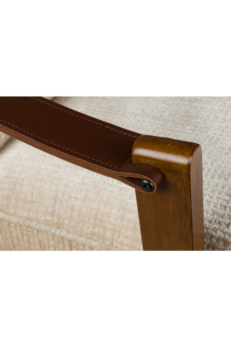 Leather Armed Lounge Chair | Dutchbone Washington | Oroatrade.com