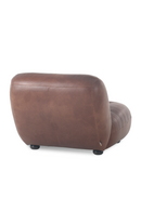 Deep Stitched Leather Lounge Chair | Dutchbone Wyatt | Oroatrade.com