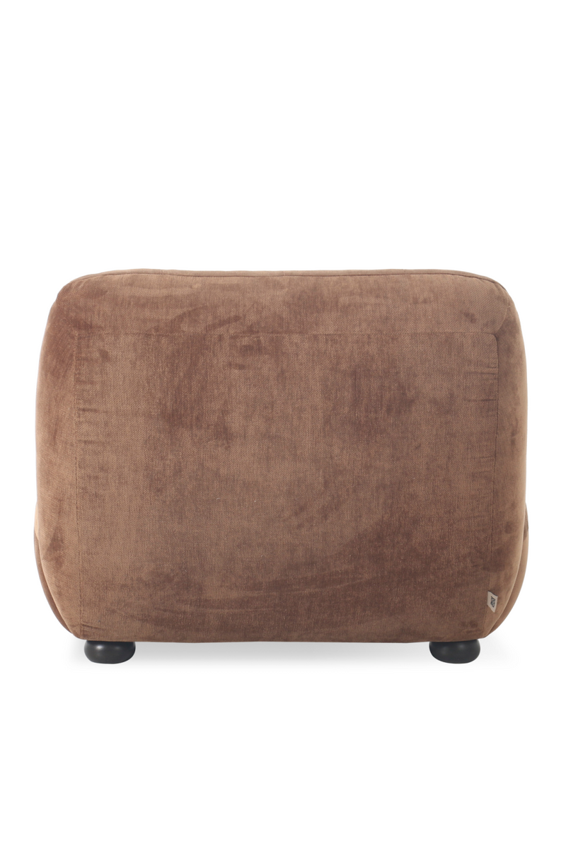 Deep Stitched Velvet Lounge Chair | Dutchbone Wyatt | Oroatrade.com