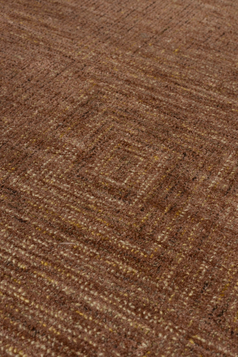 Square Block Patterned Carpet 5' x 7'5" | Dutchbone | Oroatrade.com