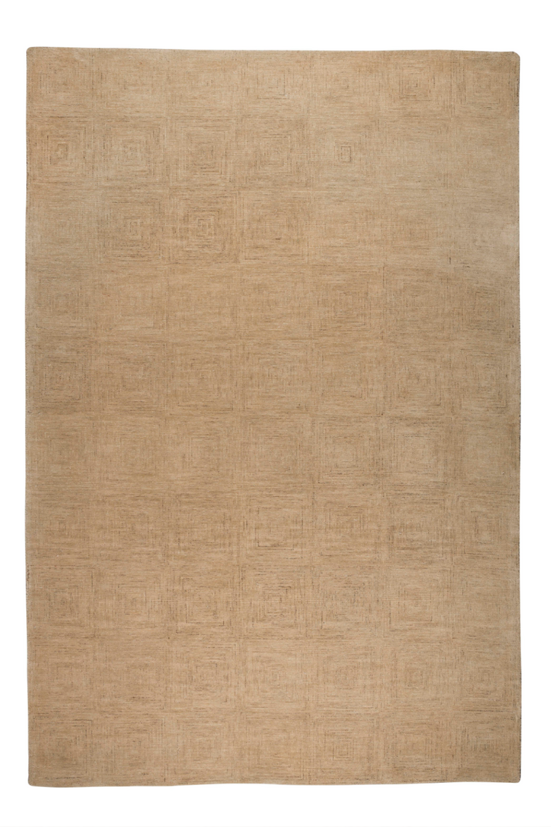 Square Block Patterned Carpet 5' x 7'5" | Dutchbone | Oroatrade.com