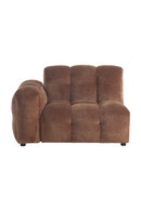 Velvet Left-Armed Sofa | Dutchbone Hackman | Oroatrade.com