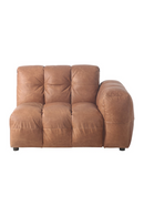 Leather Right-Armed Sofa | Dutchbone Hackman | Oroatrade.com