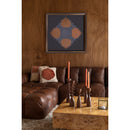 Tufted Leather Ottoman | Dutchbone Hackman | Oroatrade.com