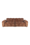 Tufted Velvet 3-Seater Sofa | Dutchbone Hackman | Oroatrade.com