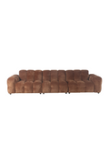 Tufted Velvet 4-5-Seater Sofa | Dutchbone Hackman | Oroatrade.com