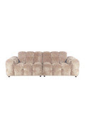 Tufted Velvet 3-Seater Sofa | Dutchbone Hackman | Oroatrade.com