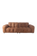 Tufted Leather 3-Seater Sofa | Dutchbone Hackman | Oroatrade.com