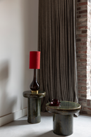 Red Fabric Table Lamp | Dutchbone Jules | Oroatrade.com