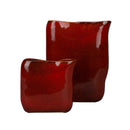 Hospitality furniture - Red Ceramic Vase - www.oroatrade.com