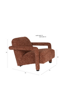 Melange Fabric Lounge Chair | Dutchbone Kent | Oroatrade.com